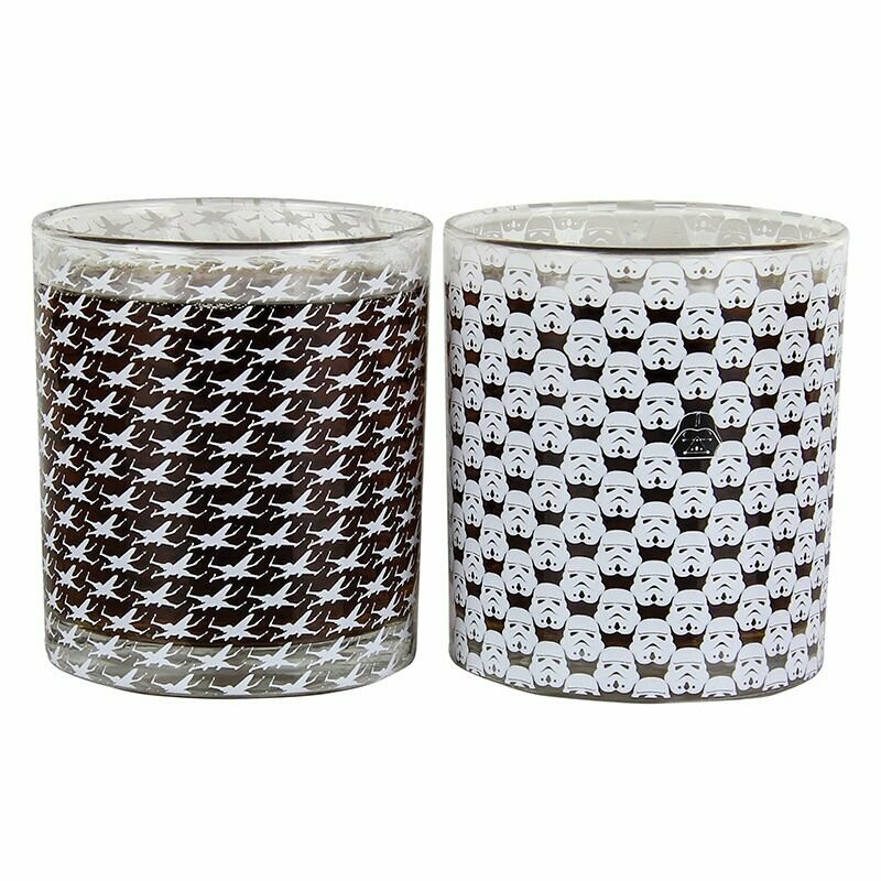 Pack de 2 vasos de Cristal Star Wars