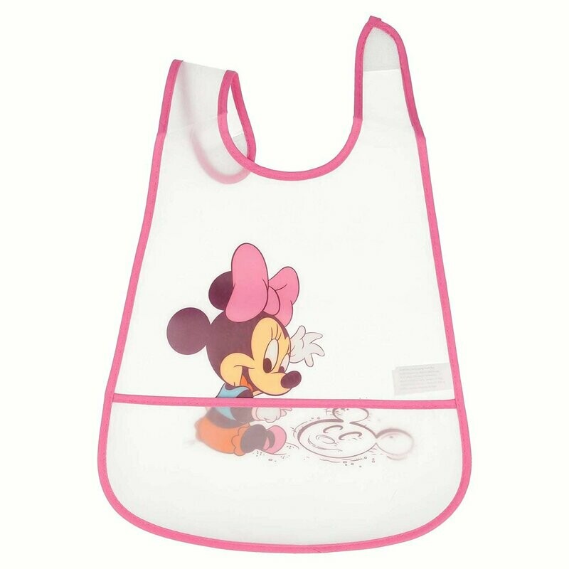Babero Peva con Bolsillo Minnie Mouse