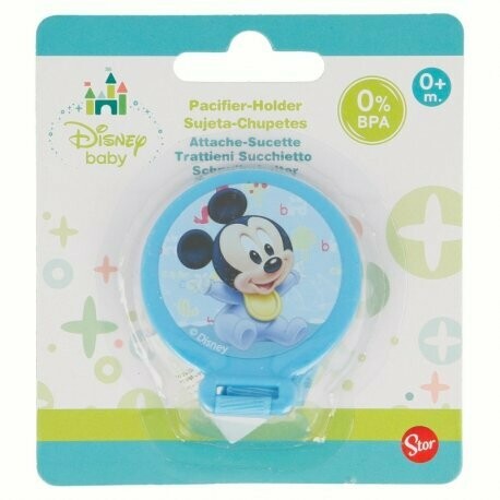 Sujeta Chupetes Mickey Mouse
