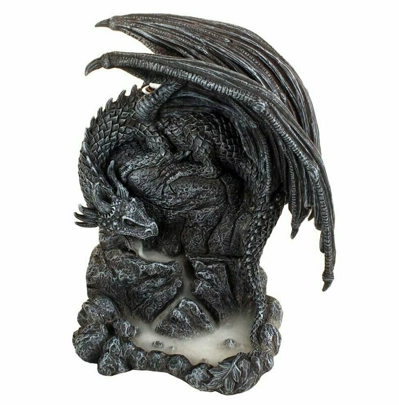 Fuente para Conos de Reflujo Dragón en Roca