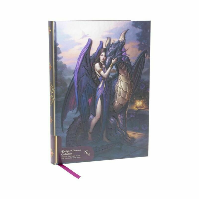 Cuaderno Relieve Hada y Dragón