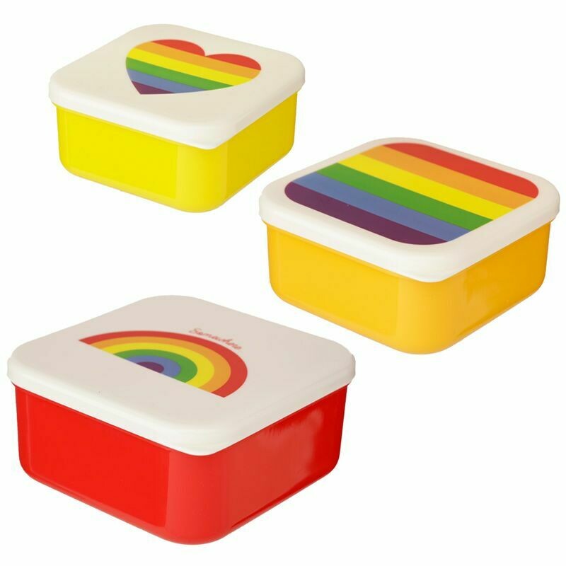 Set 3 Fiambreras Arco Iris