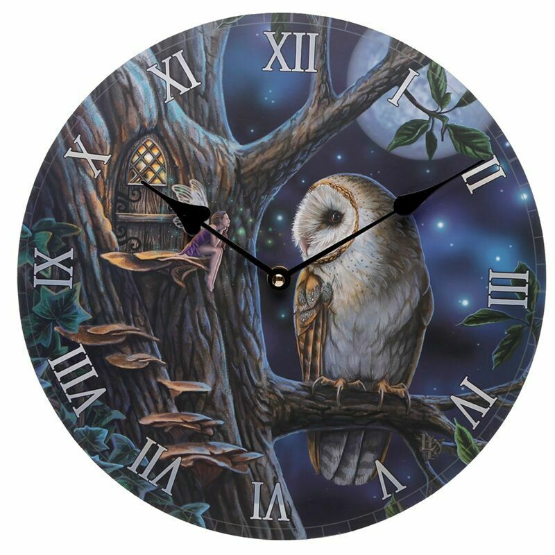 Reloj Cuento Hada y Búho