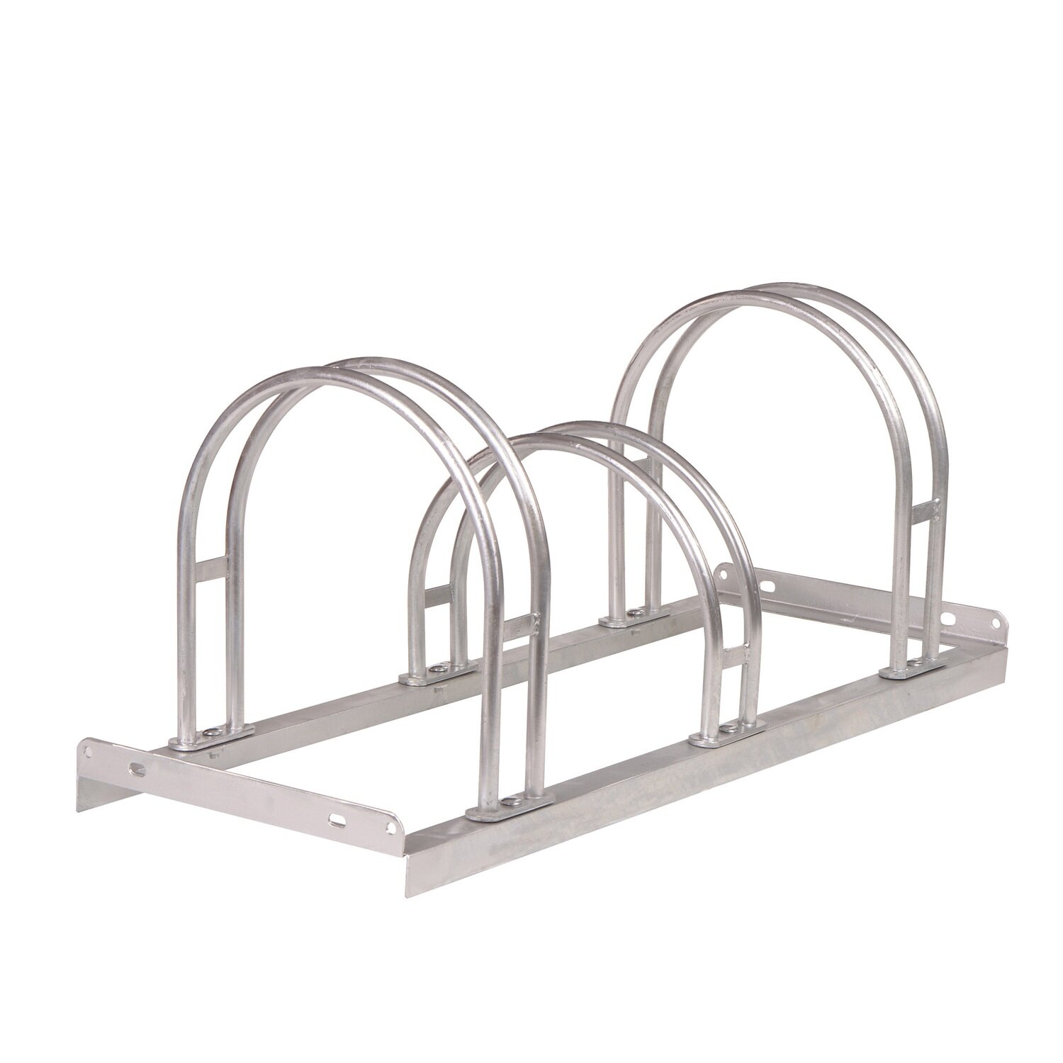 MORION fietsenstaander, 3 plaatsen, gebogen beugel.