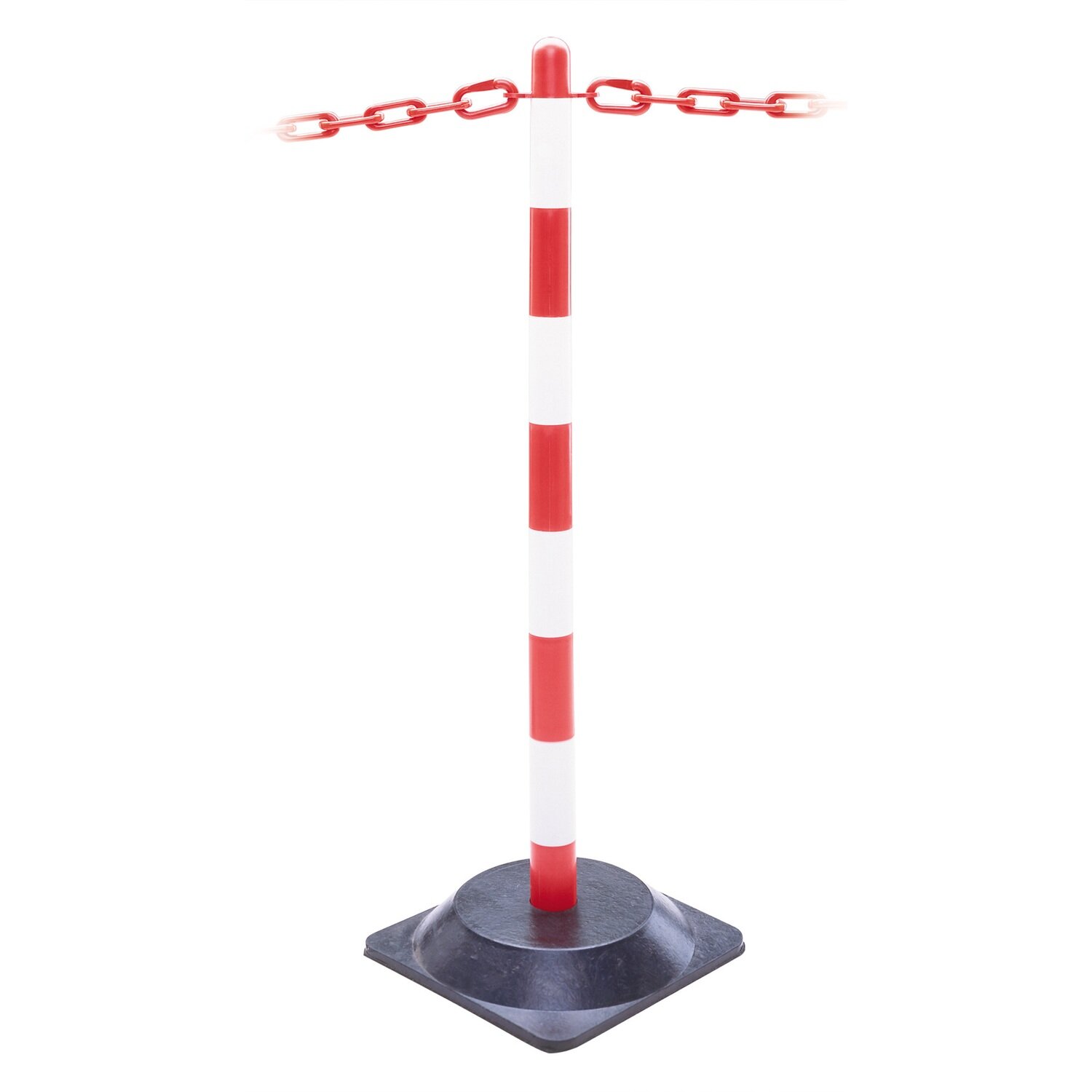 GUARDA kettingstaander rood/wit, H 870mm