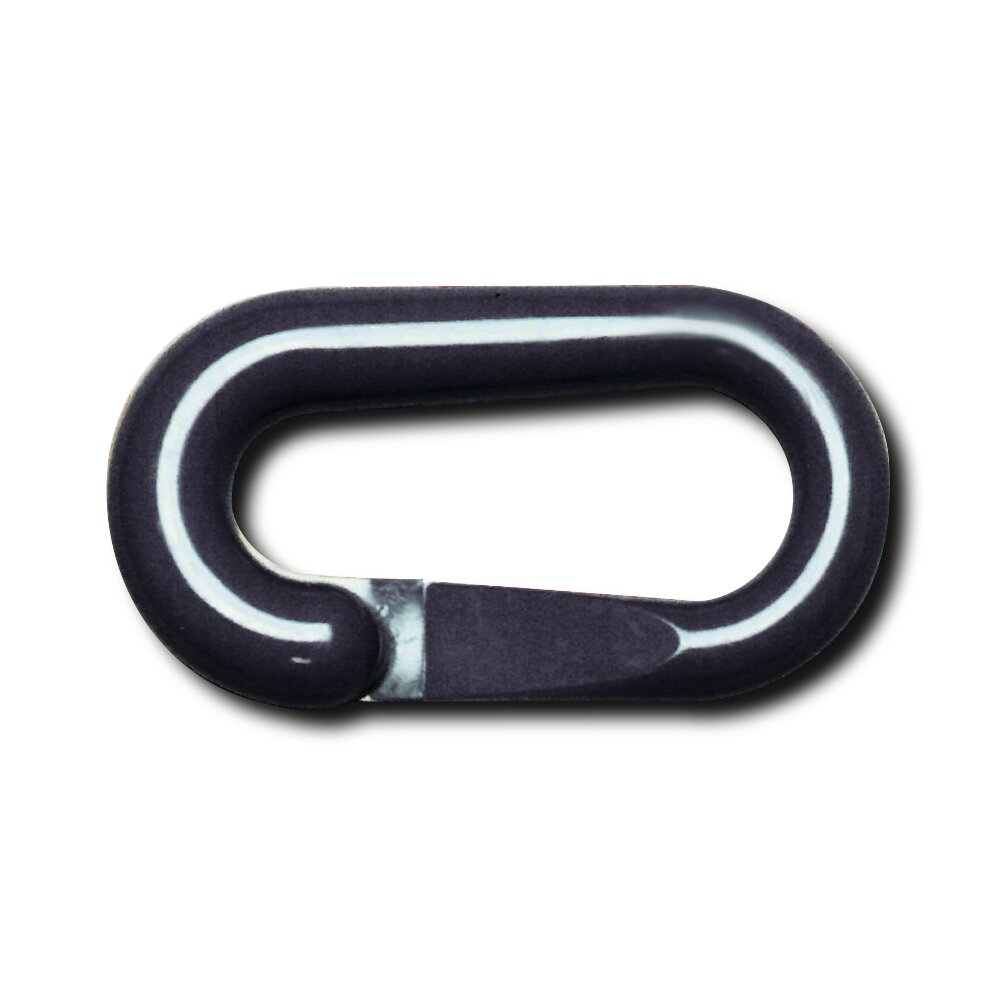 Verbindingselement nylon zwart (set).