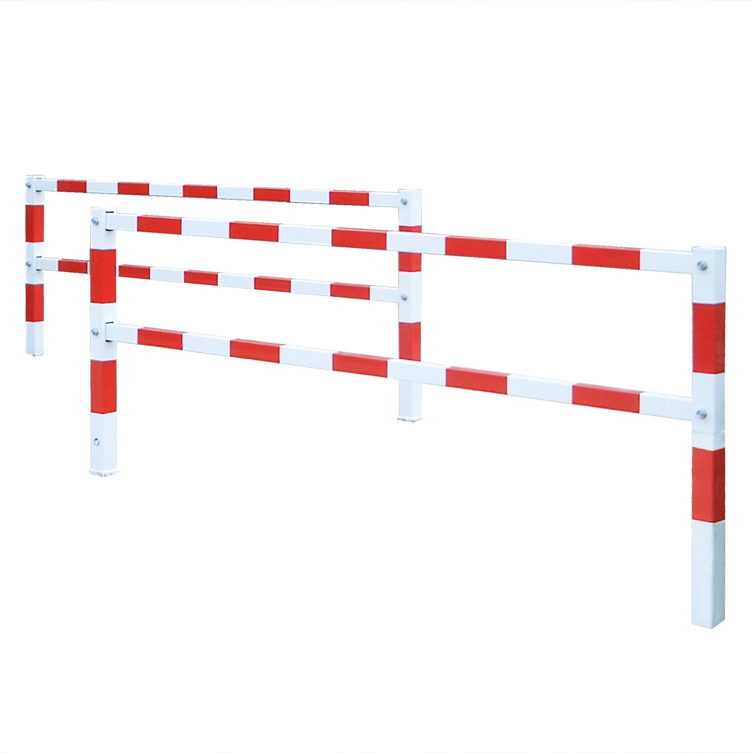 PARAT versperringshek, te betonneren, 2000mm per vleugel.