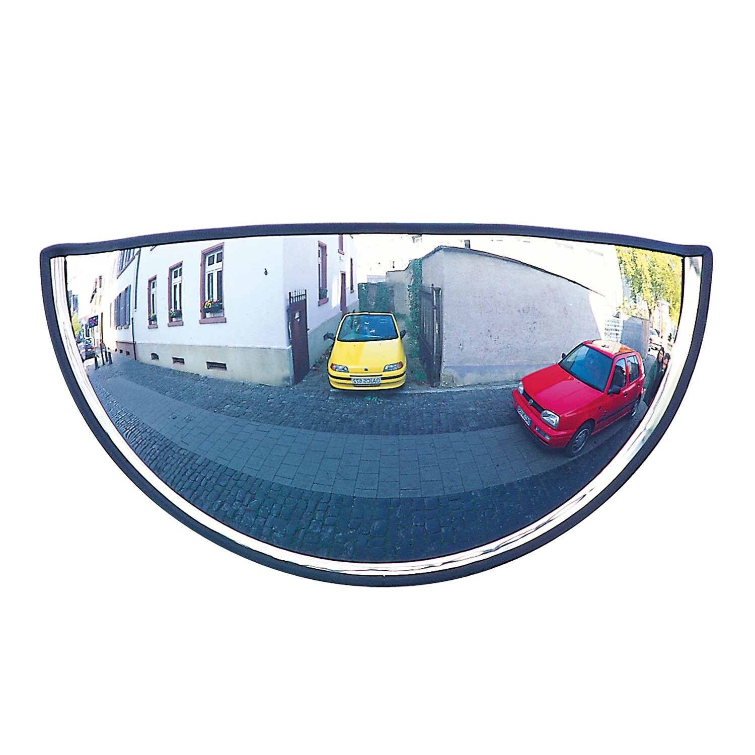 HORIZONT drie-wegen-spiegel, 850x420x190mm.