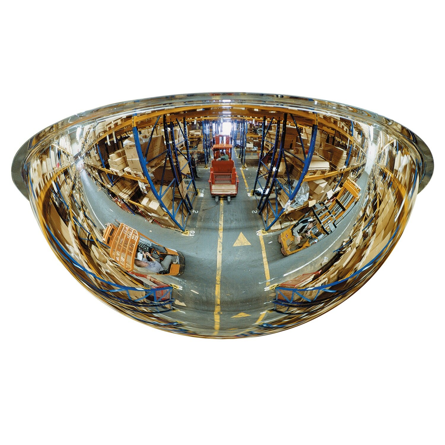 Panorama-360 4-wegen-spiegel, 1250x420mm.