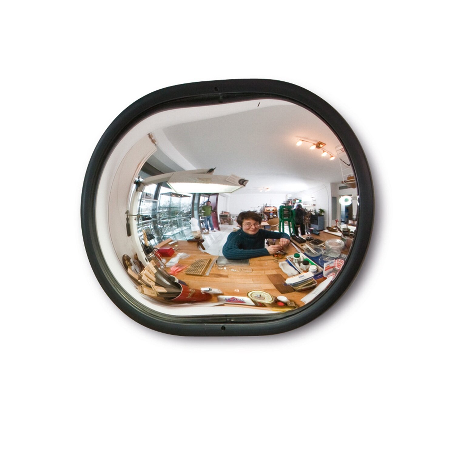 INDOOR ruimtespiegel voor binnen, 360x260x75mm.