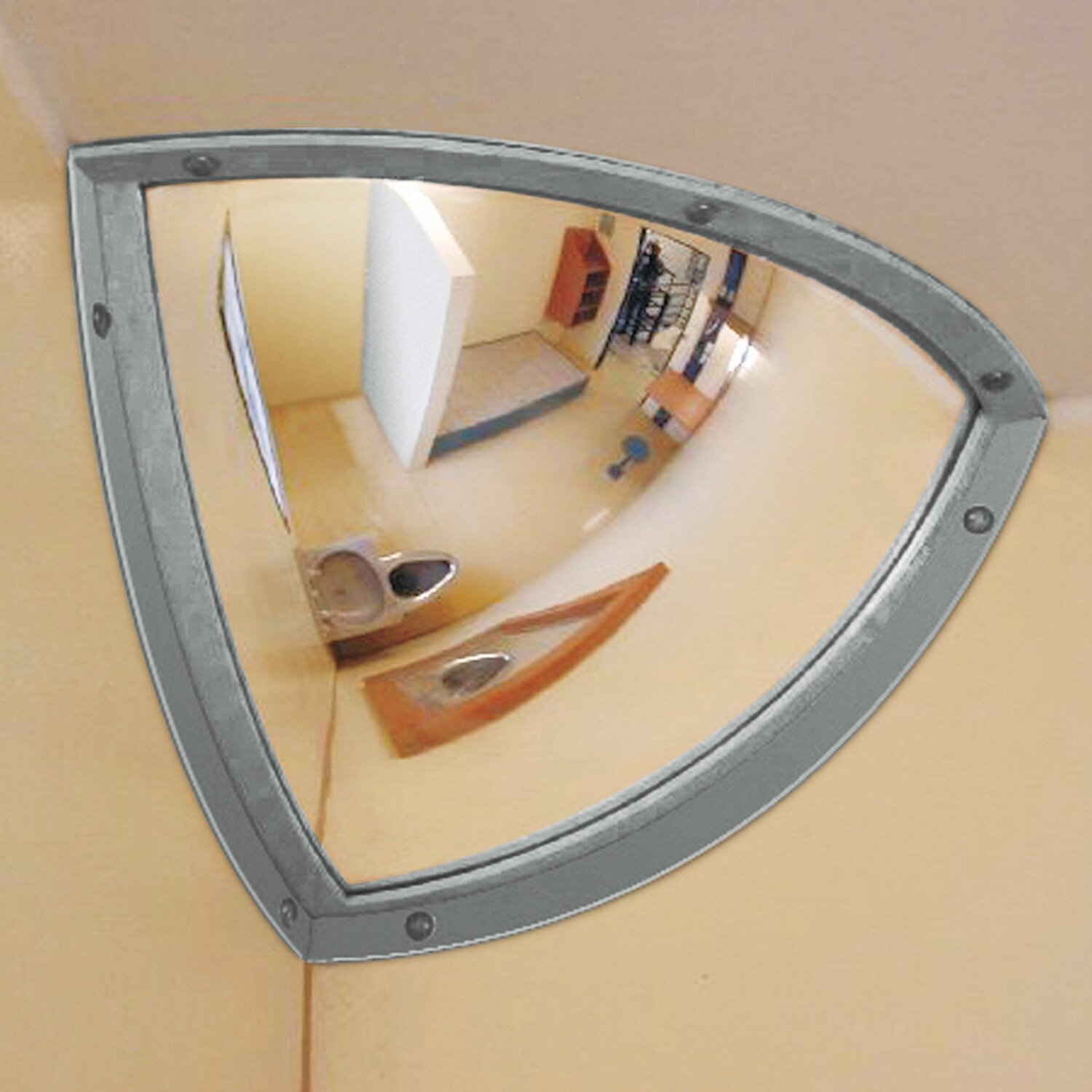 MORION controle spiegel, 90º, 250x250mm.