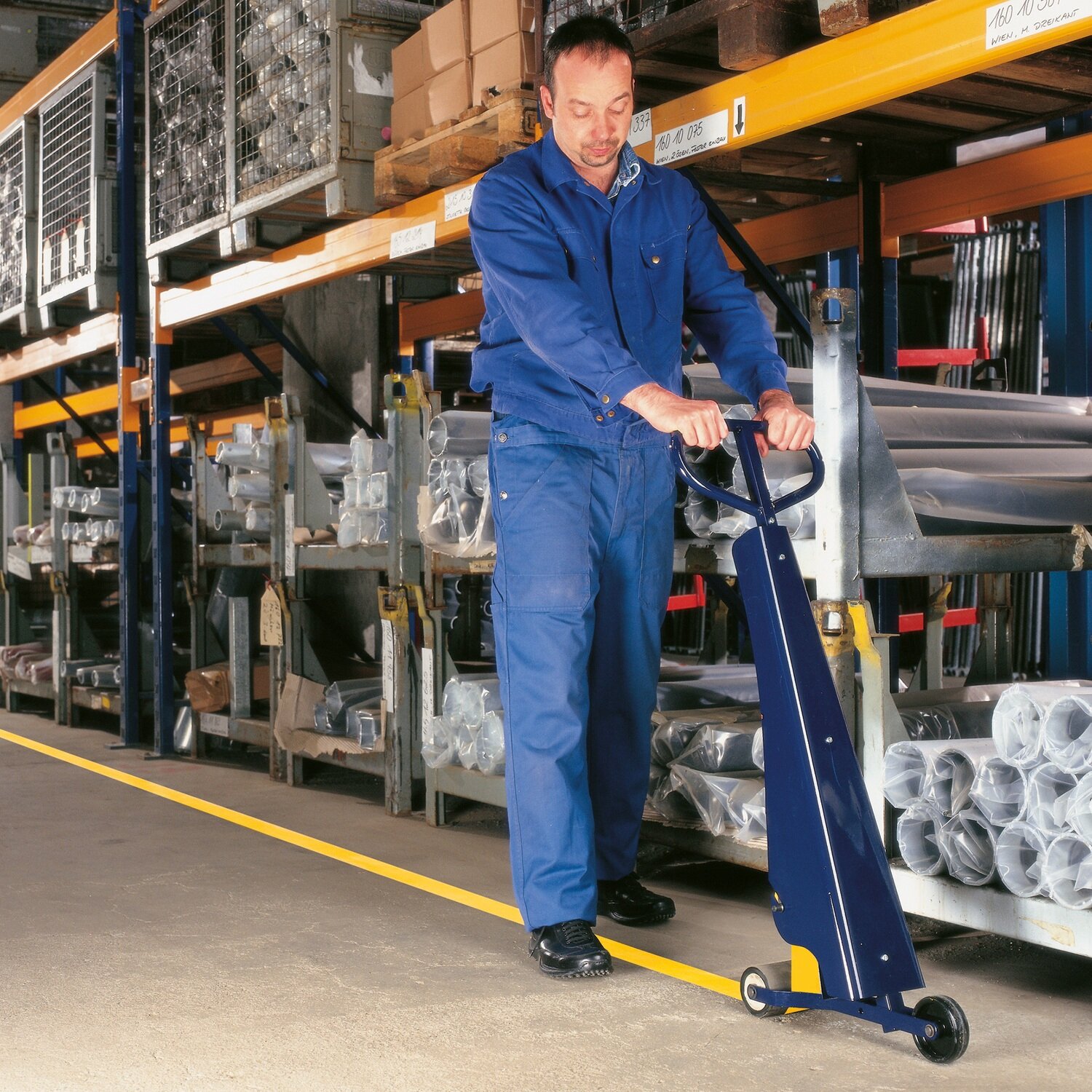 GEREEDSCHAP markeertoestel met snijmes.