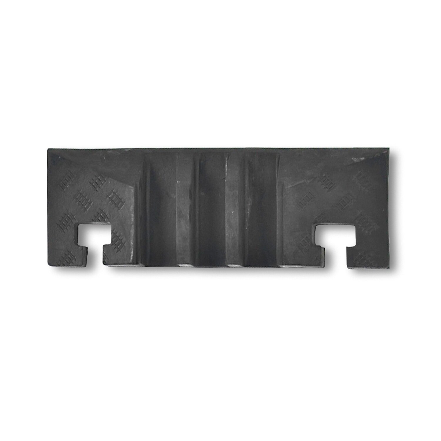 MORION kabelgoot groot (eindelement pen) 600x283x75mm, zwart.