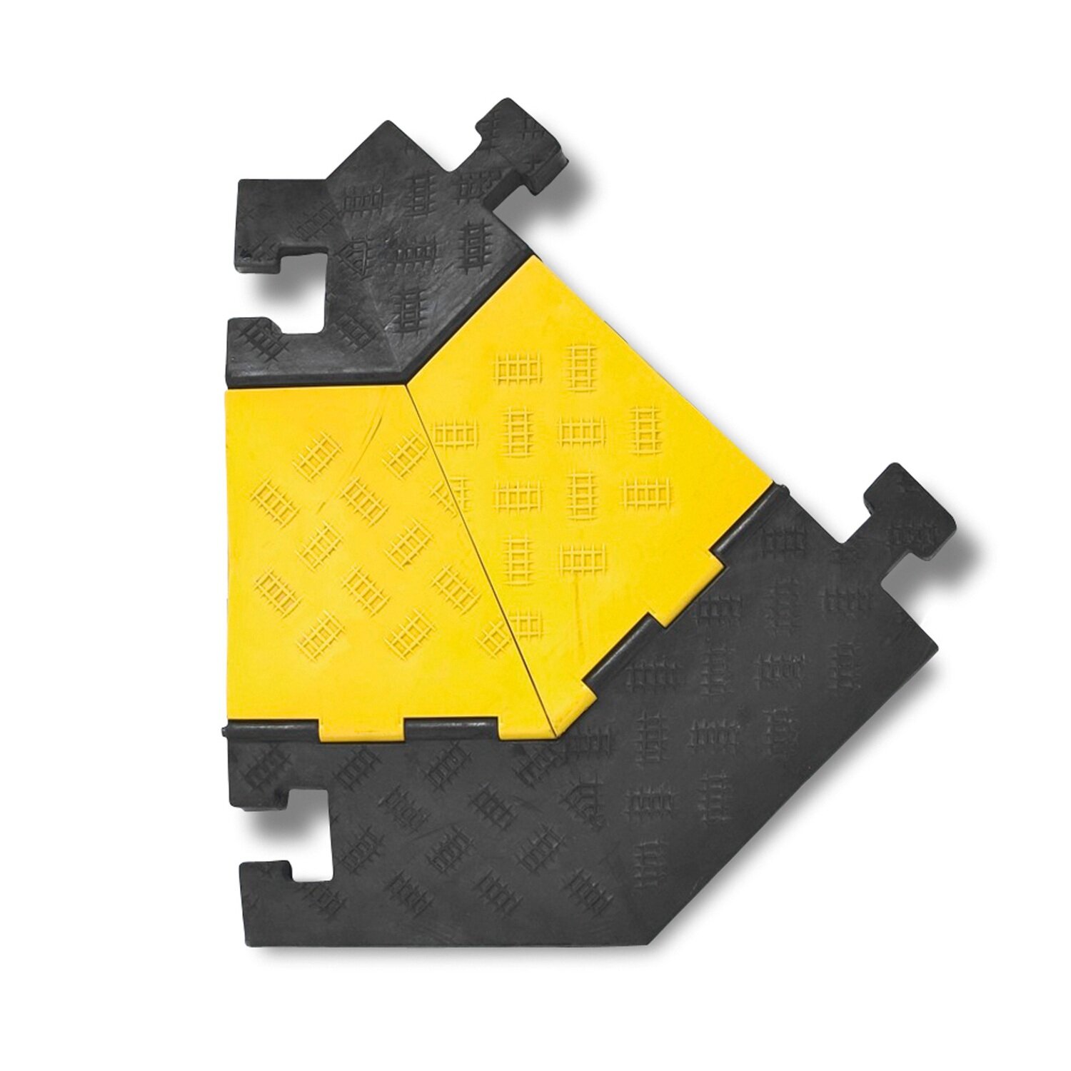MORION kabelgoot groot (hoekelement rechts) 600x500/200x75mm, zwart.