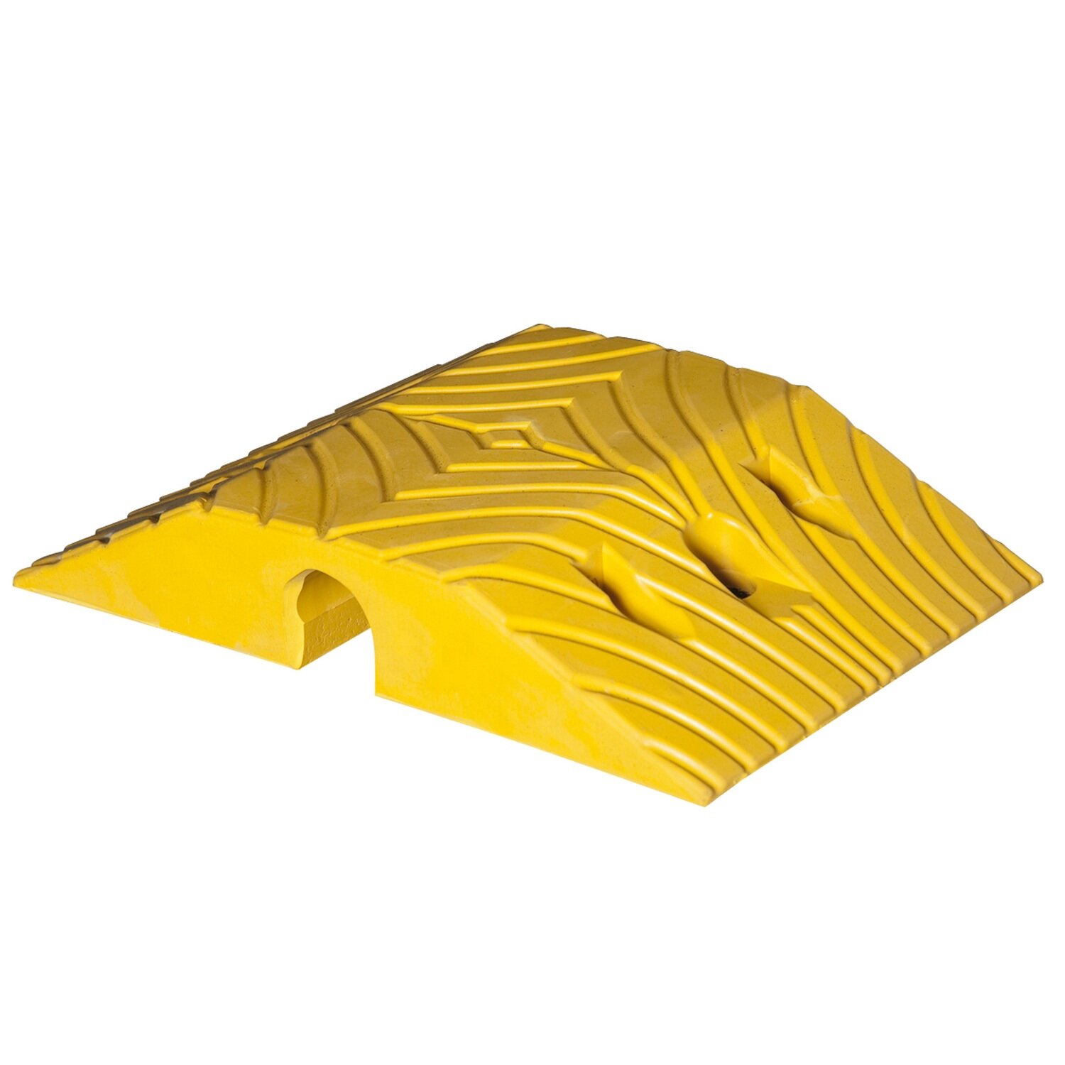 TOPSTOP-10 verkeersdrempel, geel, 405x250x70mm.
