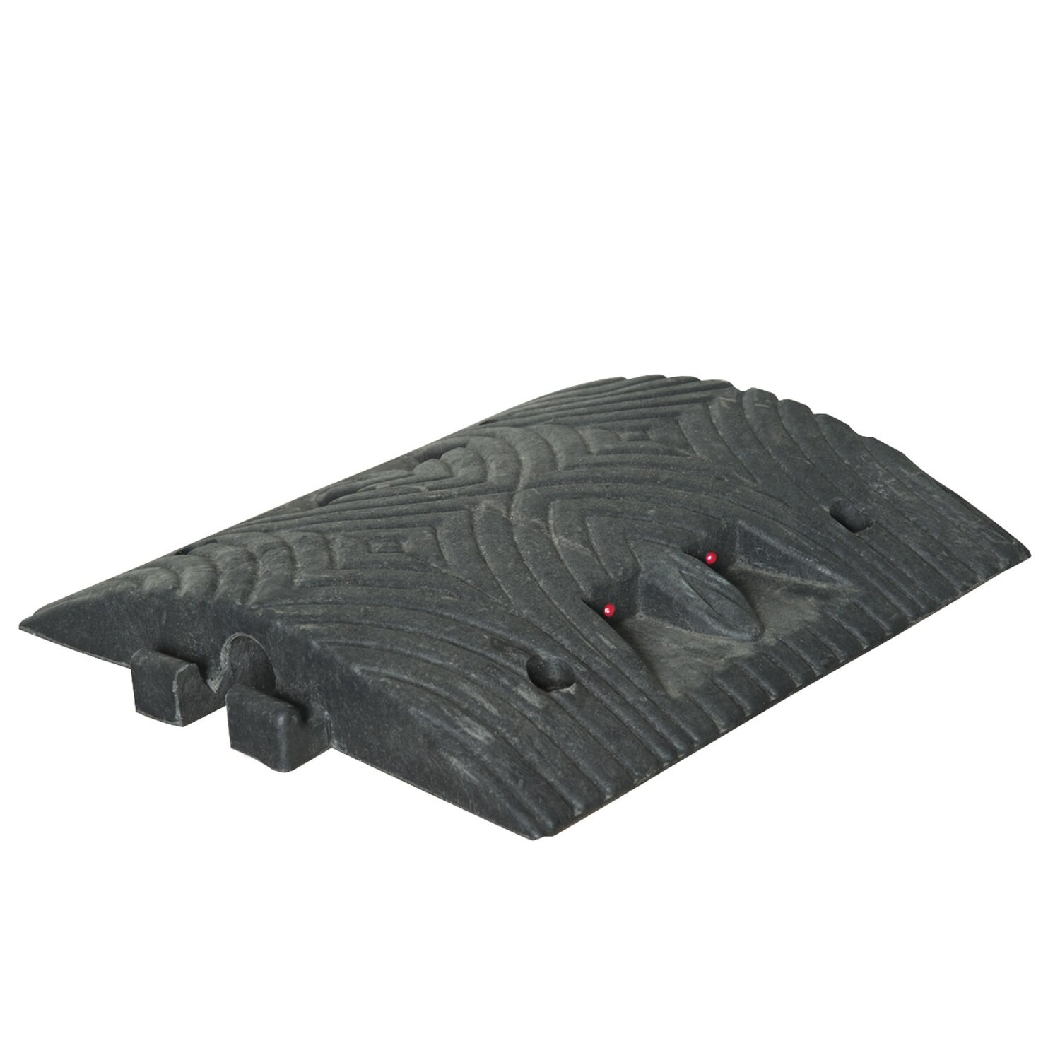 TOPSTOP 5-RE verkeersdrempel, 500x500x70mm, zwart.