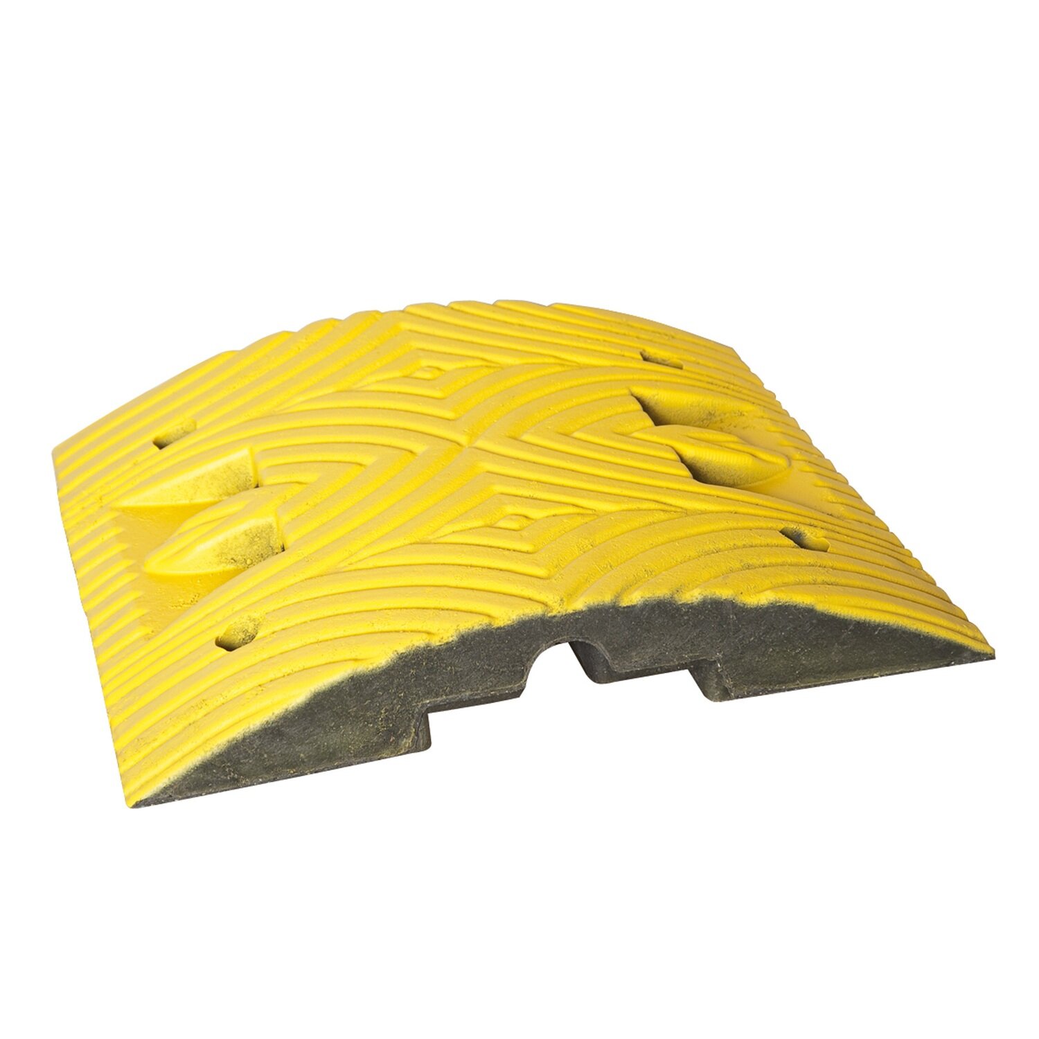 TOPSTOP 5-RE verkeersdrempel, 500x500x70mm, geel.