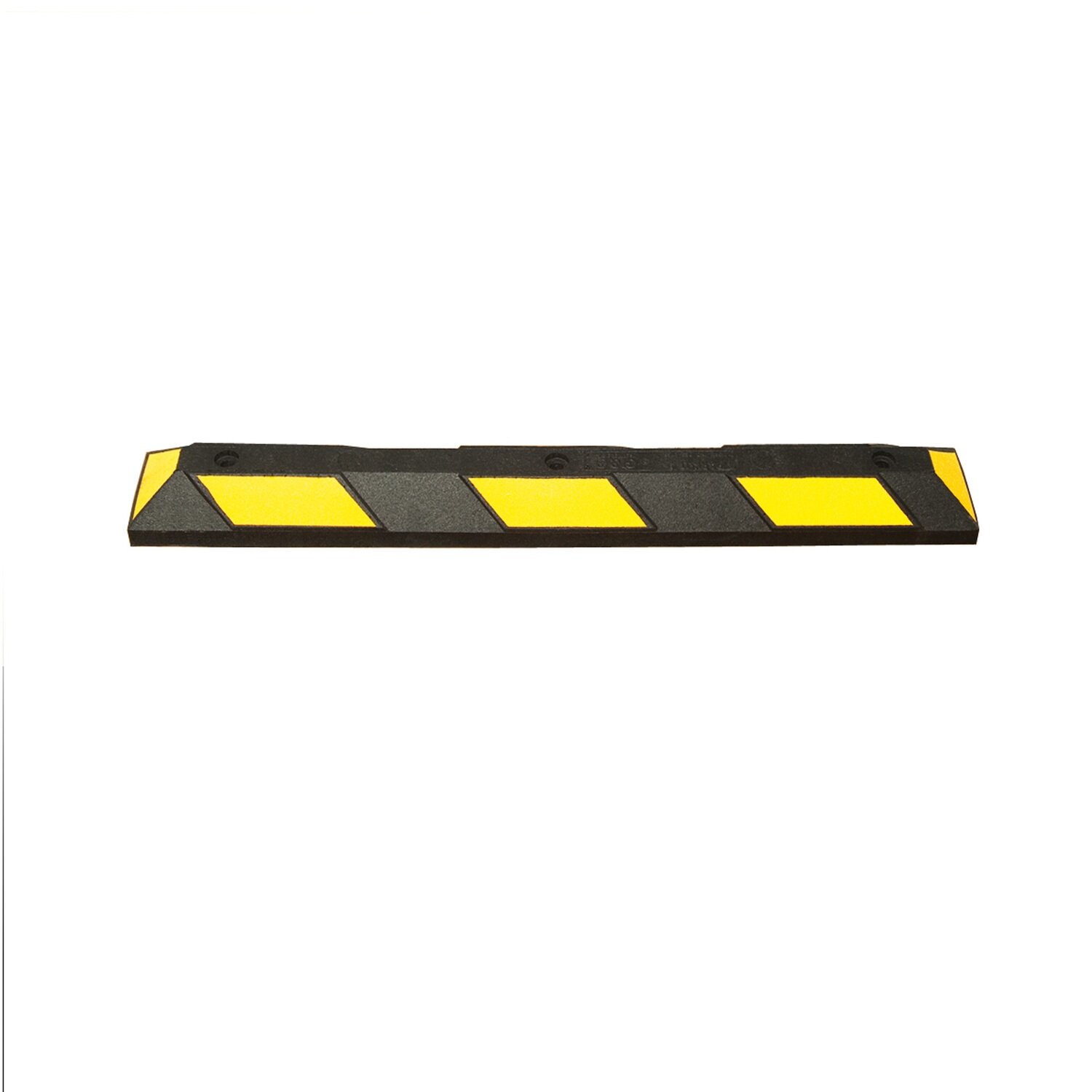 Wielstop Park-it 1200x150x100mm, zwart/geel.