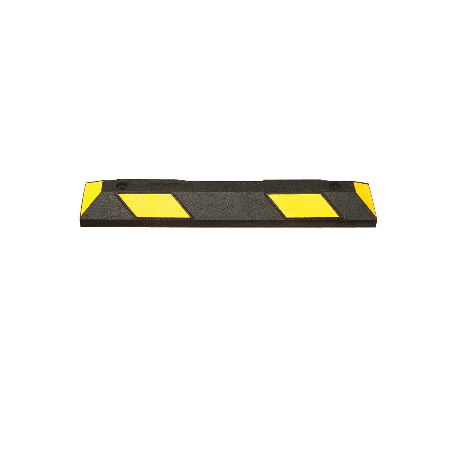 Wielstop Park-it 900x150x100mm, zwart/geel.