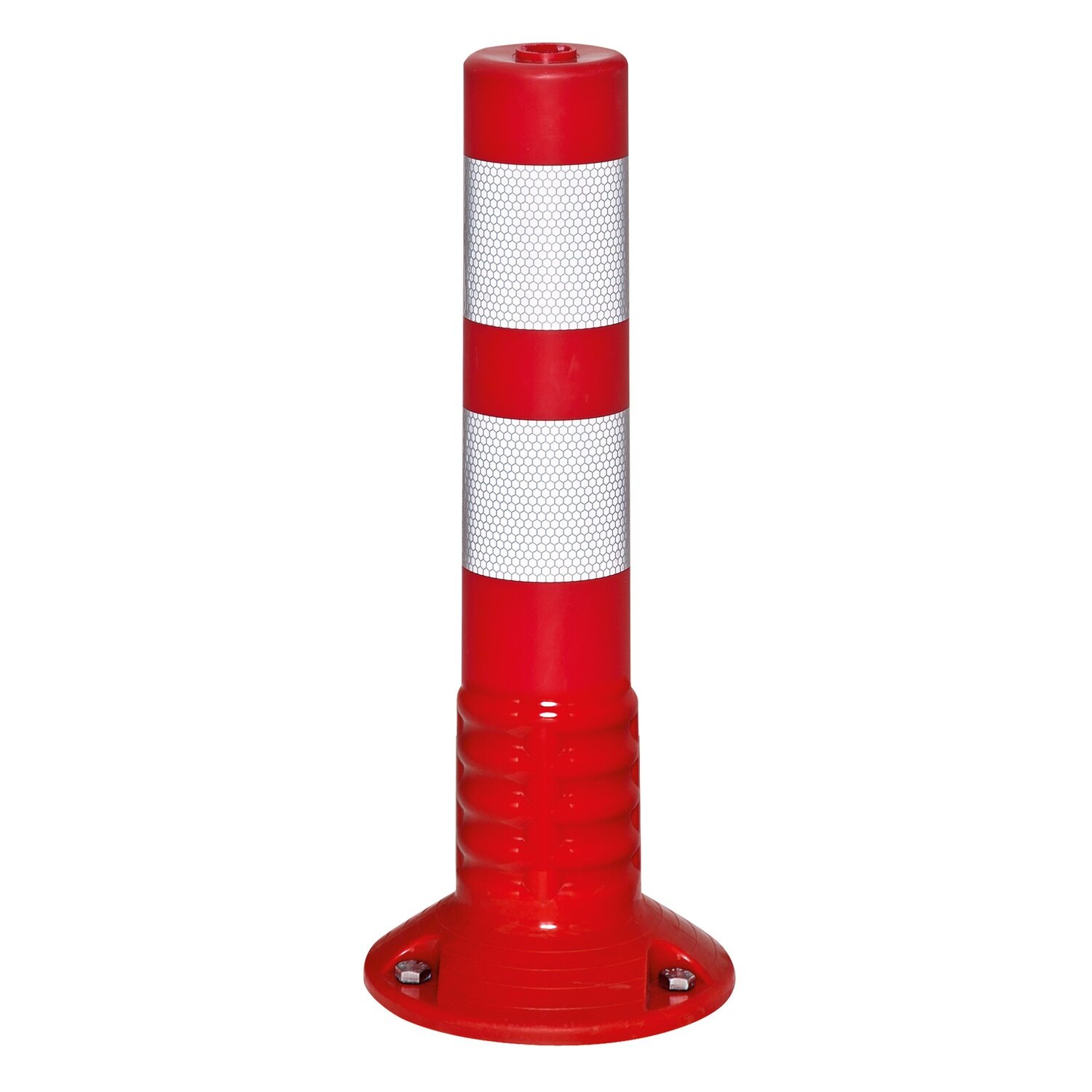 ComeBack paaltje 80mm Ø hoogte 460mm, rood/wit, zelfoprichtend.