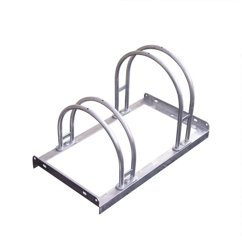 MORION fietsenstaander, gebogen beugel, 2 plaatsen.
