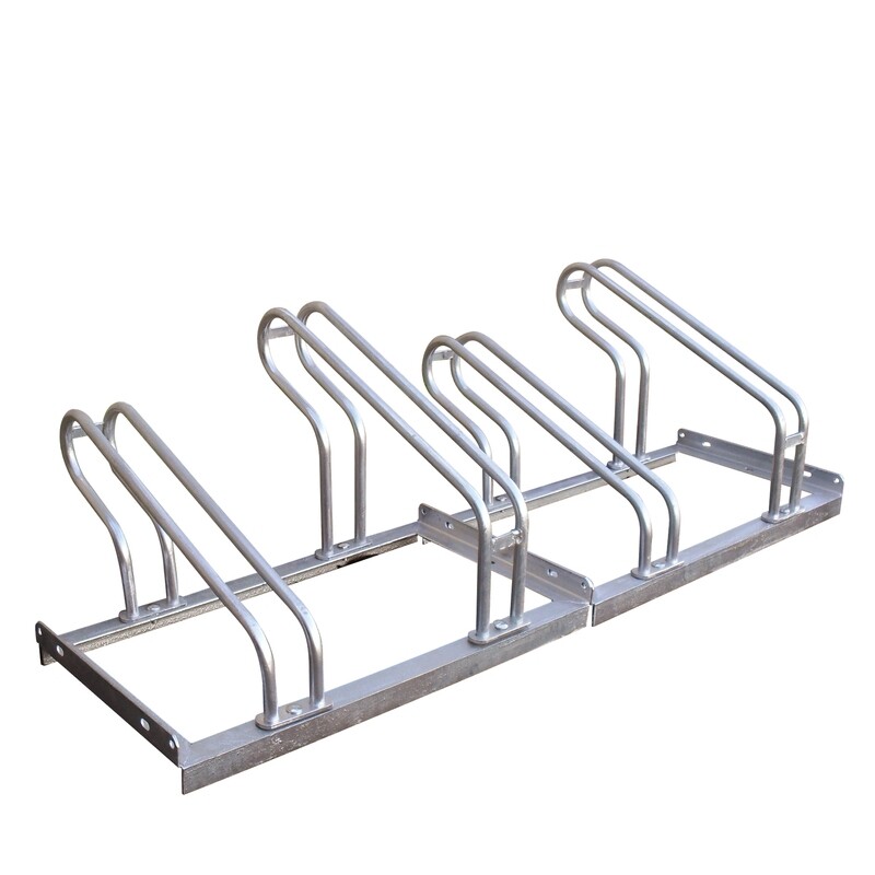 MORION-fietsenstaander, rechte beugel, 4 plaatsen.
