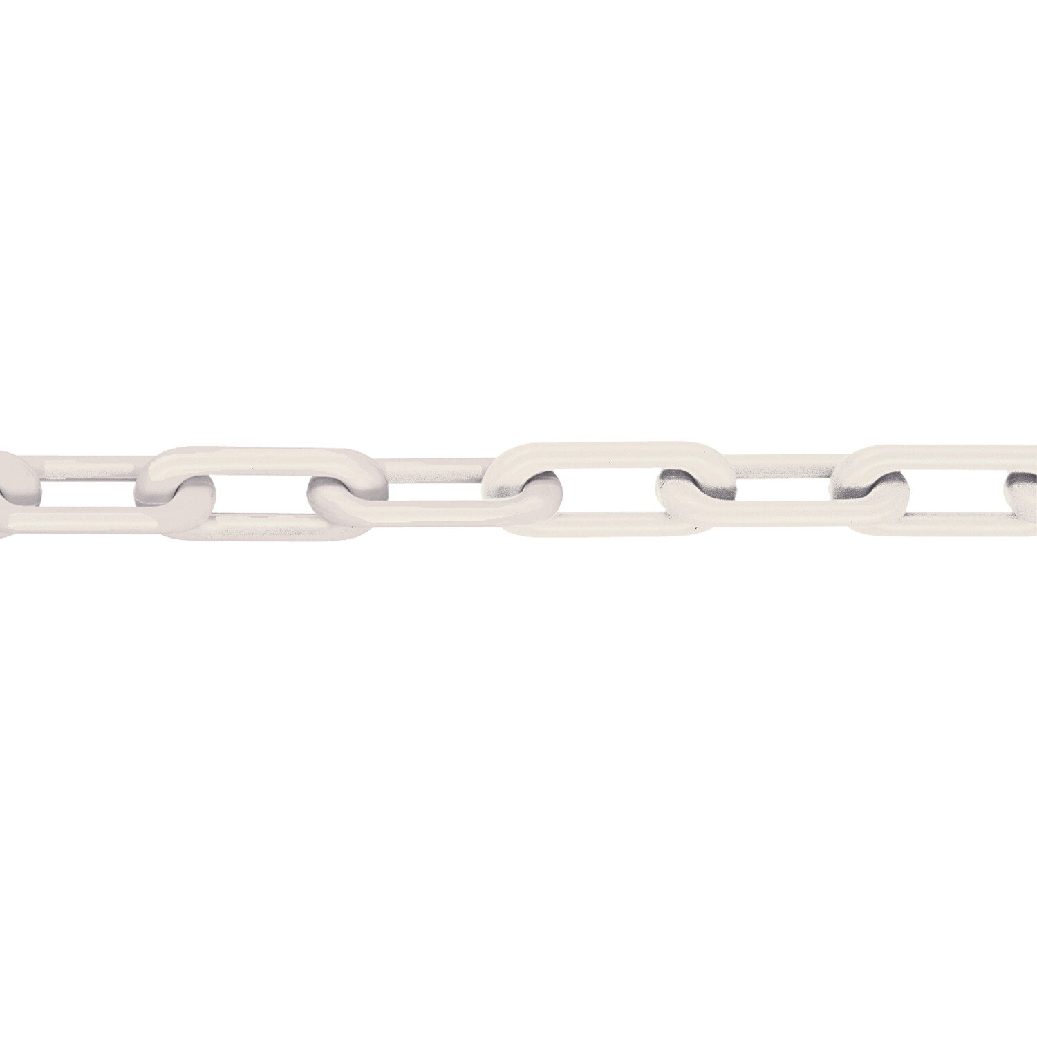 MNK klasse 6 afzetkettingen nylon 1 bundel 50m, wit.