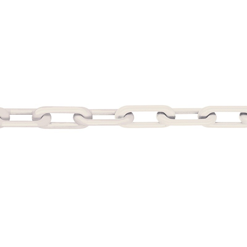 MNK klasse 6 afzetkettingen nylon 1 bundel 50m, wit.