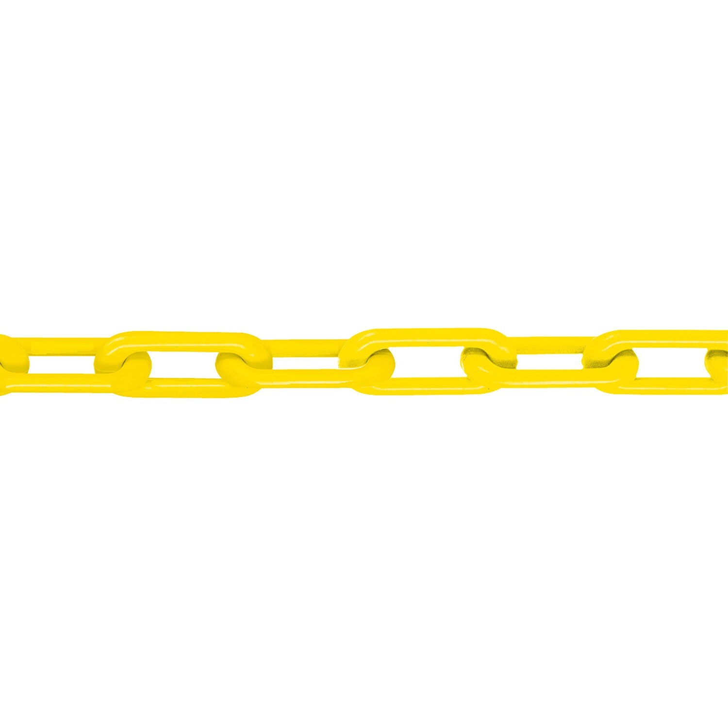 MNK Klasse 8 afzetkettingen nylon 1 bundel 25m, geel.