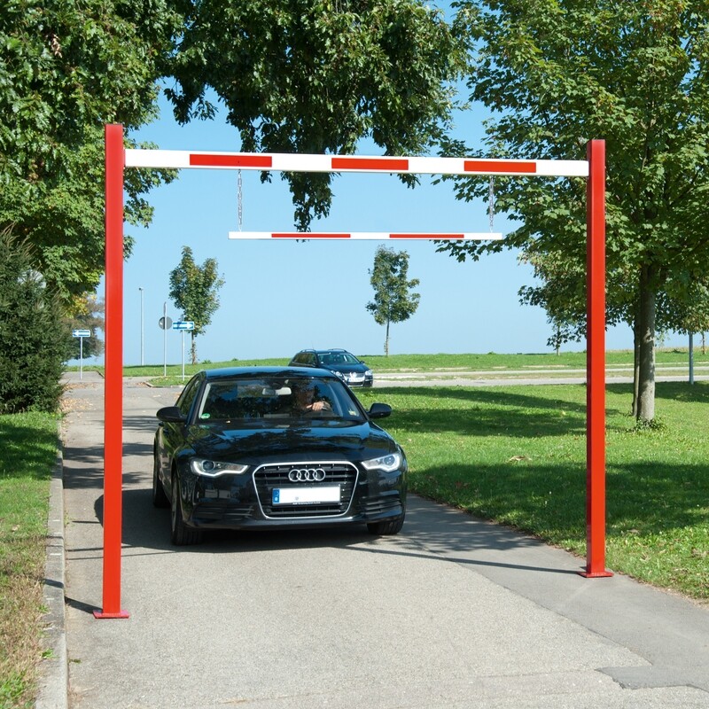 COMPACT hoogte begrenzer starr, totale lengte 9230mm.