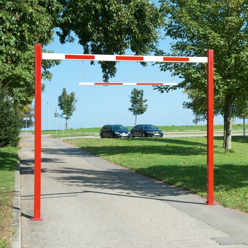 COMPACT hoogte begrenzer starr, totale lengte 3230mm.