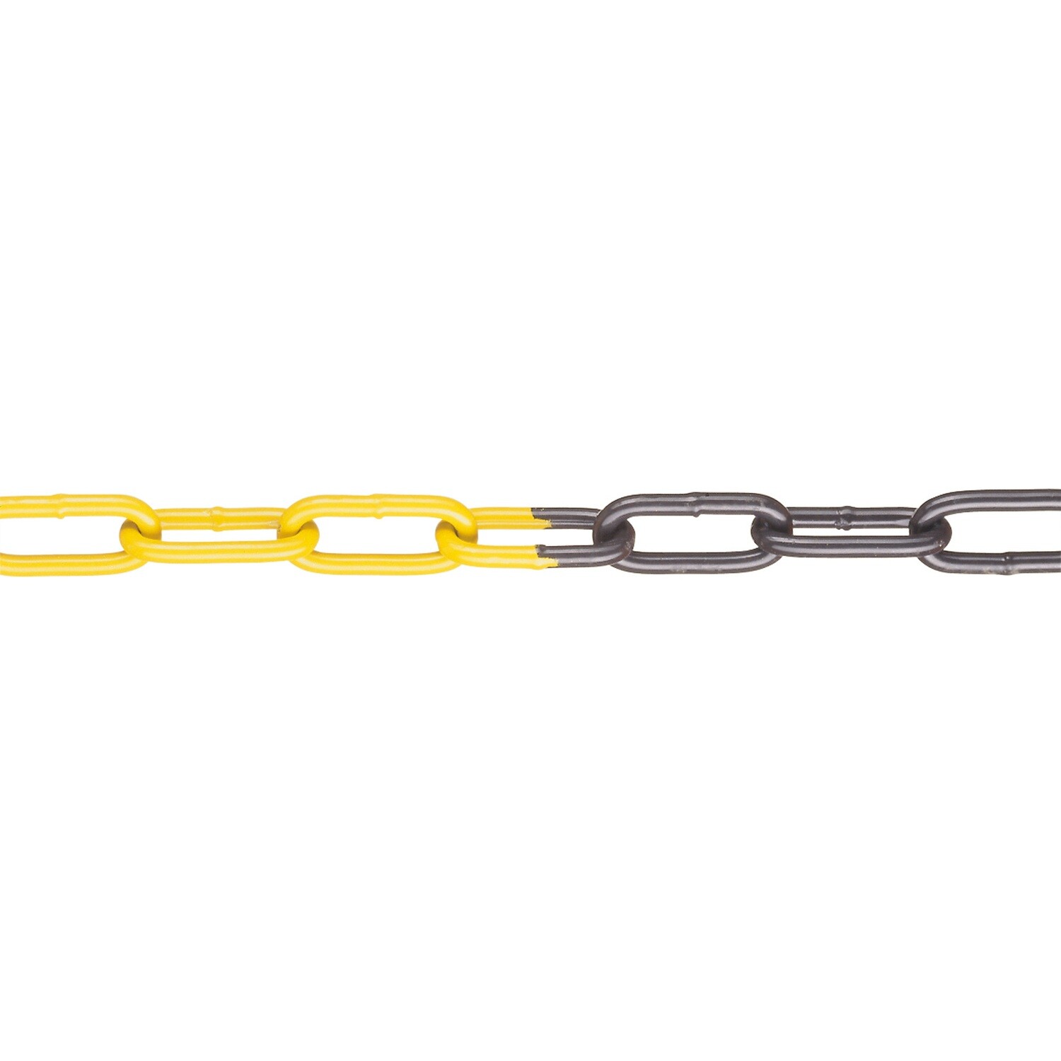 M FERRO- Signaal schakelketting 6mm 1 bundel 15m, geel/zwart.