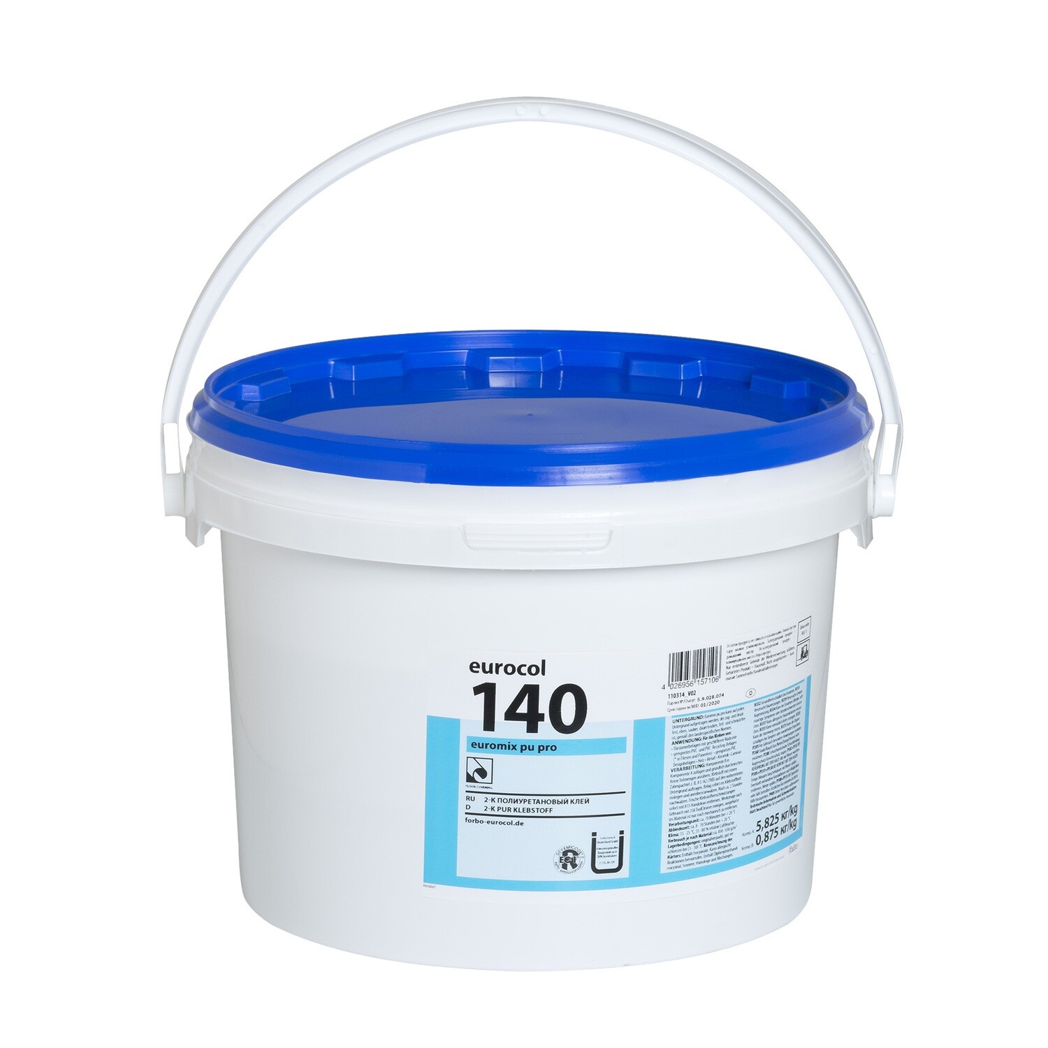 2 componenten lijm + halter (6,7kg).