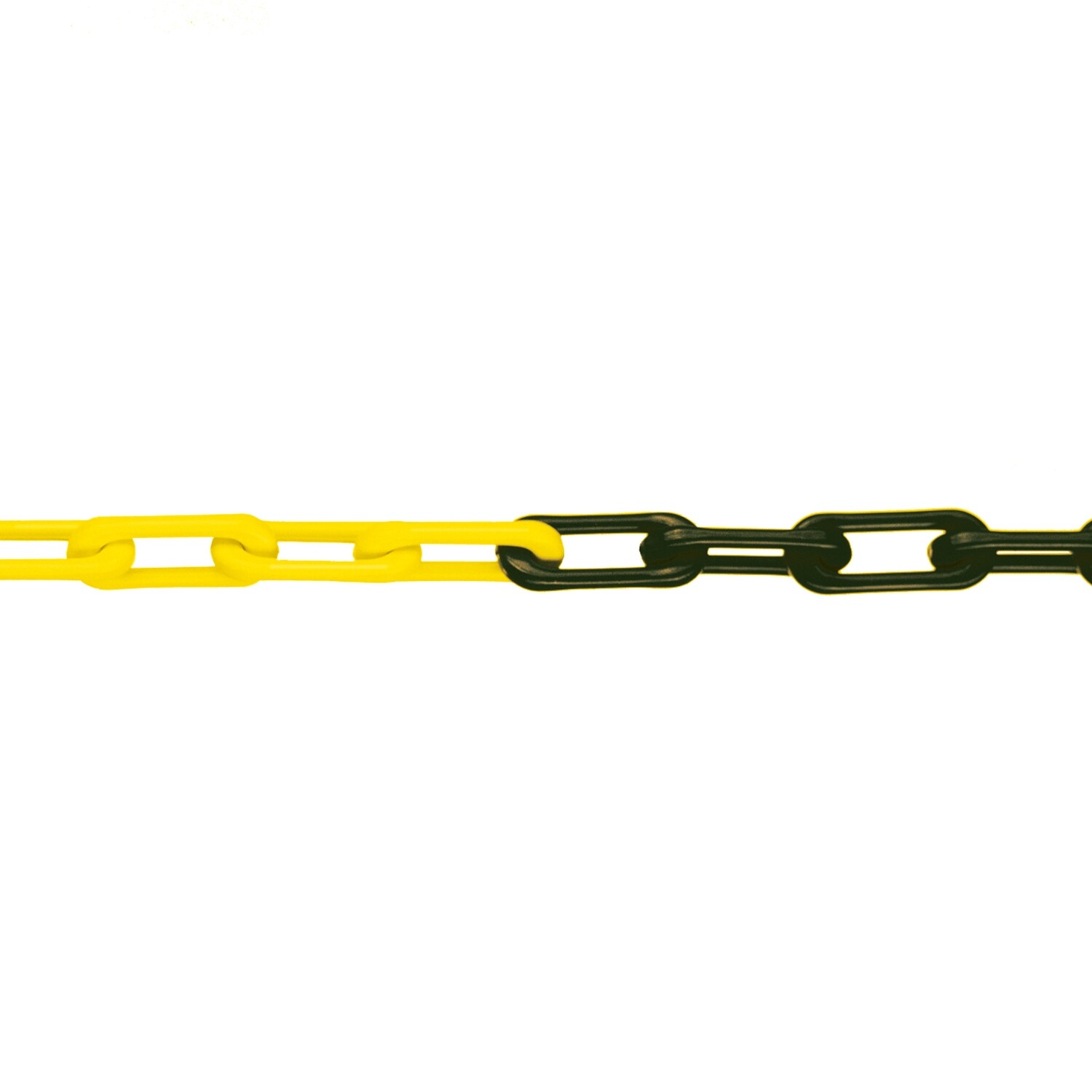 M-POLY zicht 6 polyethyleen 1 bundel 50m, geel/zwart.