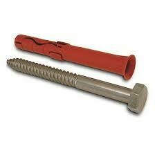 Speciale pluggen met schroef 14/110mm BLACK BULL rambeveiligingspaal.
