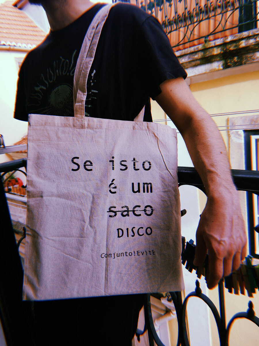 Totebag Se Isto é um Disco