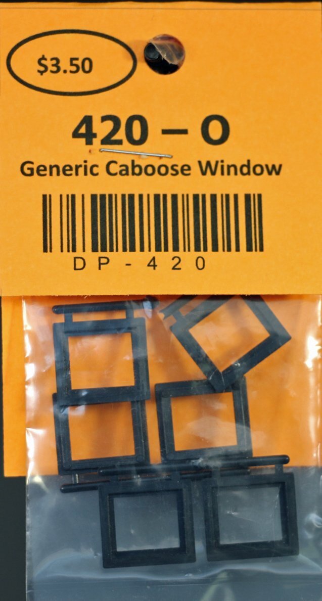 420 - O Generic Caboose Window, 27" X 30"