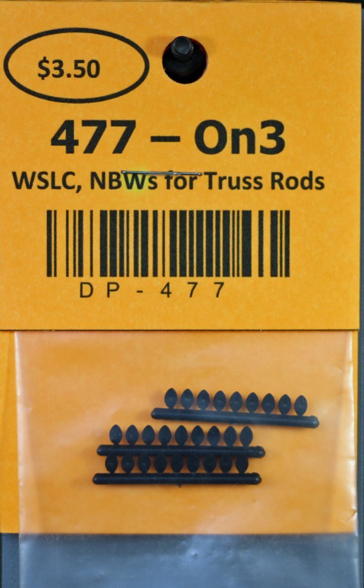 477 - WSLC, Elliptical Truss Rod End NBWs, Carter Style
