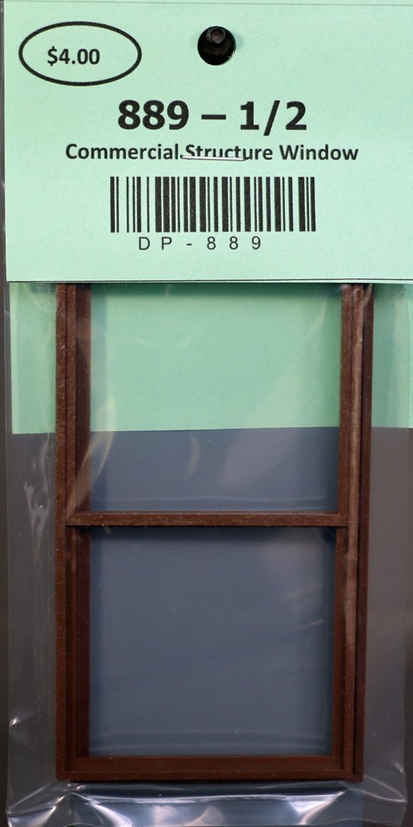 889 - Commercial Structure Window, Double Hung, 54” X 96”
