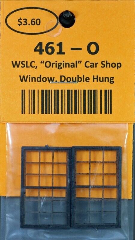 461 - WSLC, "Original" Car Shop Double Hung Window, 36" X 60"