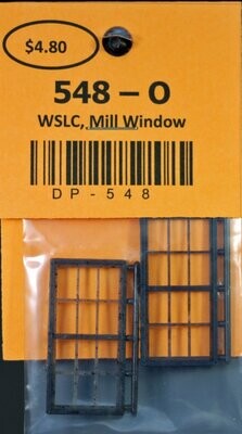 548 - WSLC, Mill Window, Double Hung - 30