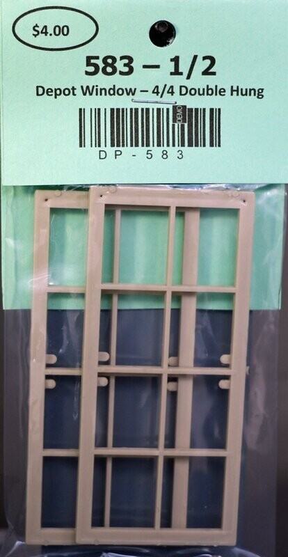 583 - Jefferson Depot Double Hung Window - 39” X 90”
