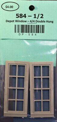 584 - Jefferson Depot Double Hung Window - 28” X 967”