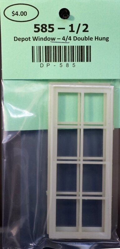 585 - Jefferson Depot Double Hung Window - 34” X 90”