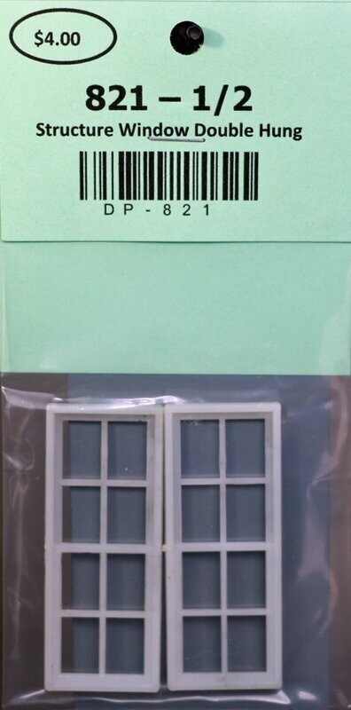 821 - Structure Window, Double Hung, 21” X 51”