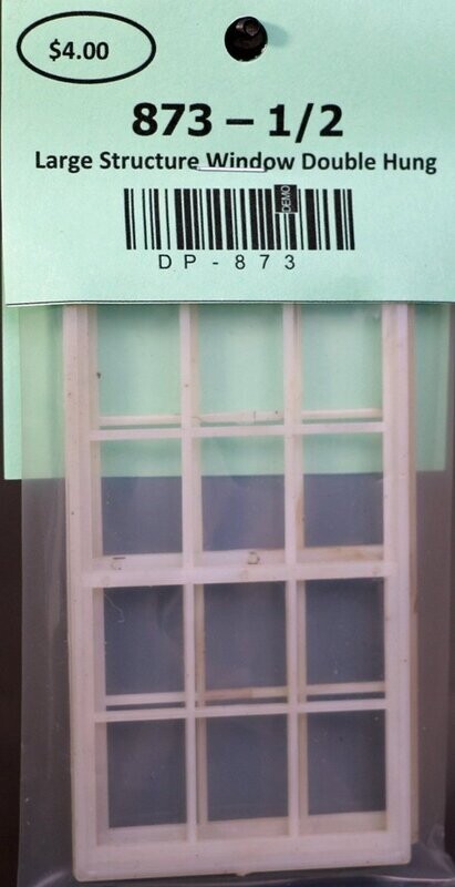 873 - Large Structure Window, Double Hung, 51” X 93”