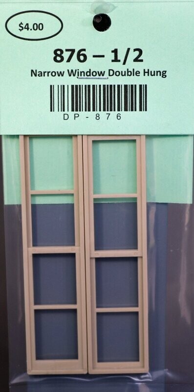 876 - Victorian Cottage Window, Double Hung, 21” X 93”