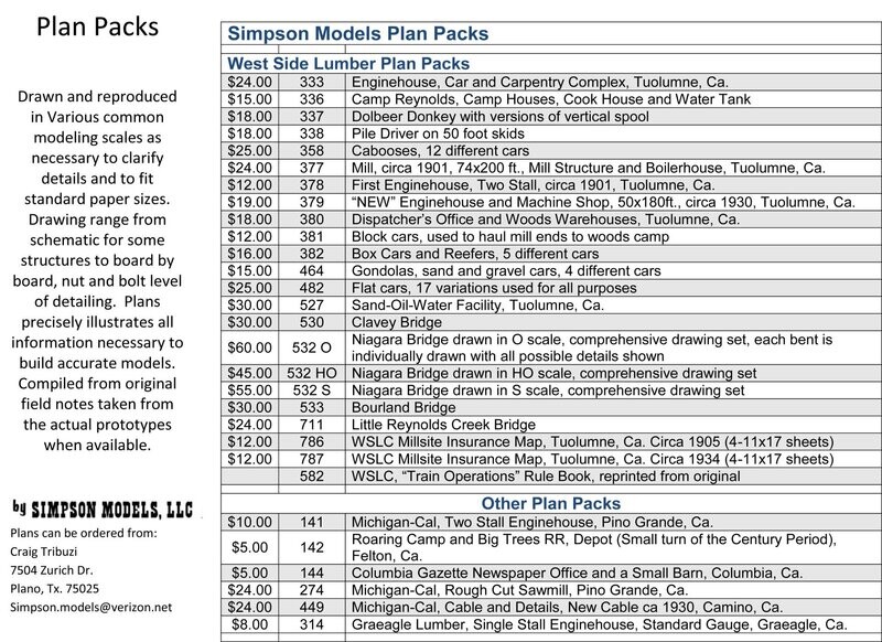 Plan Pack Form
