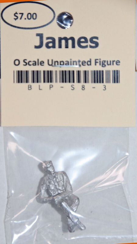 BLP-S8-3 - James Unpainted Figure