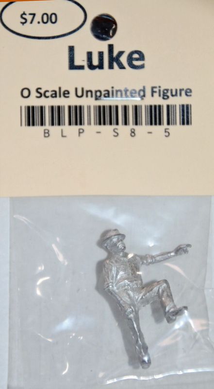 BLP-S8-5 - Luke Unpainted Figure